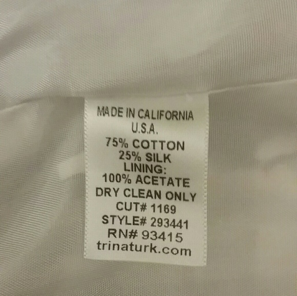 TRINA TURK Vintage Brown Print Spring Jacket - Picture 7 of 8